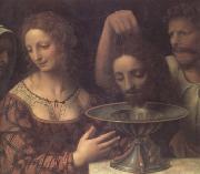 LUINI, Bernardino The Executioner Presents John the Baptist's Head to Herod (nn03) oil painting picture wholesale